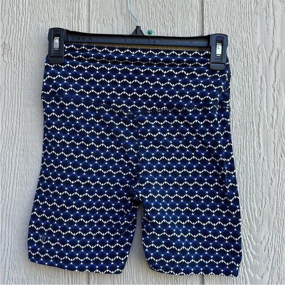 Anthropologie Splits59 Airweight High-Waisted Bike Shorts in Cobalt Blue - Picture 7 of 7